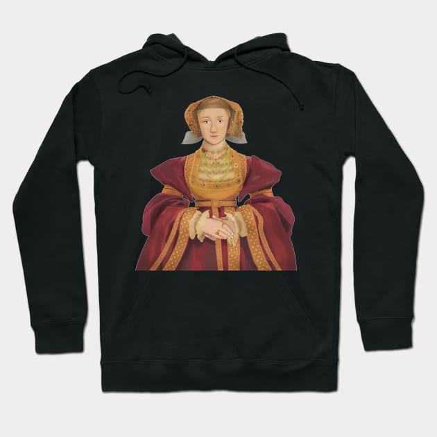 Anne of Cleves - historical illustrations Hoodie by vixfx